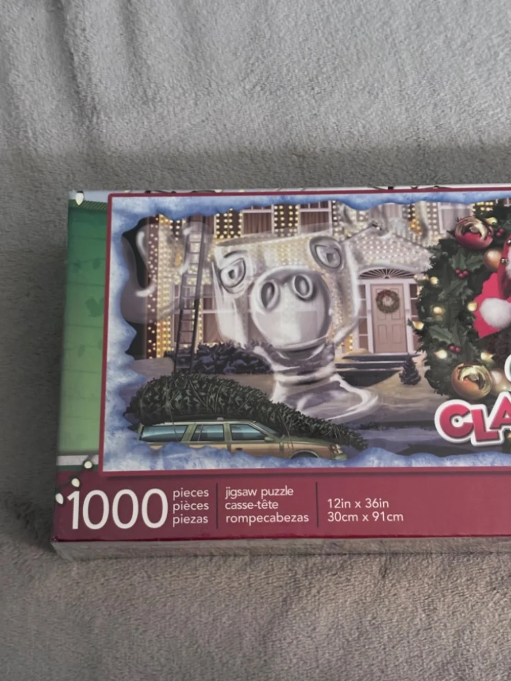 Merry Clarkmas Jigsaw Puzzle 1000-Piece Aquarius National Lampoon Christmas NEW